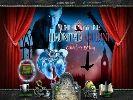 Midnight Mysteries 4. Haunted Houdini. Deluxe