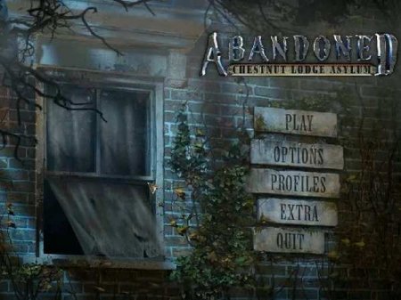 Abandoned. Chestnut Lodge Asylum