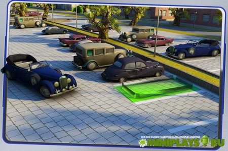 1950s Classic Car Parking 3D