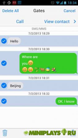 Hi Message. iPhone Style