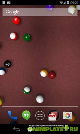 Живые обои KF Billiards