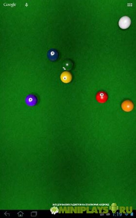 Живые обои KF Billiards