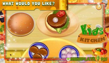 Kids Kitchen. Cooking Game