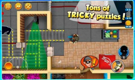 Обзор игры  Robbery Bob 2: Double Trouble на андроид v.1.5