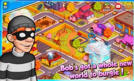 Обзор игры  Robbery Bob 2: Double Trouble на андроид v.1.5