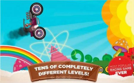 Обзор игры Hill Climb Racing на андроид v.1.35.3