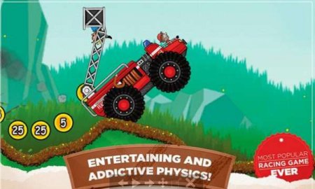 Обзор игры Hill Climb Racing на андроид v.1.35.3