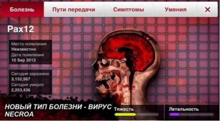 Обзор игры Plague Inc. на андроид v.1.15.3