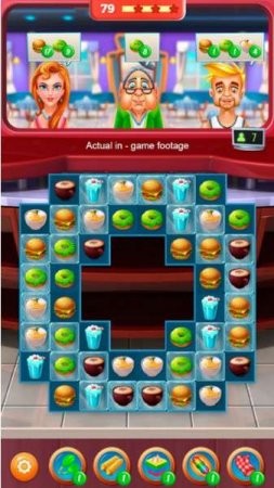 Обзор игры Superstar Chef - Match 3 Games