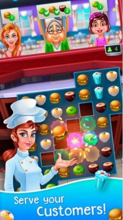 Обзор игры Superstar Chef - Match 3 Games