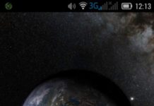 Earth and Moon in HD Gyro 3D