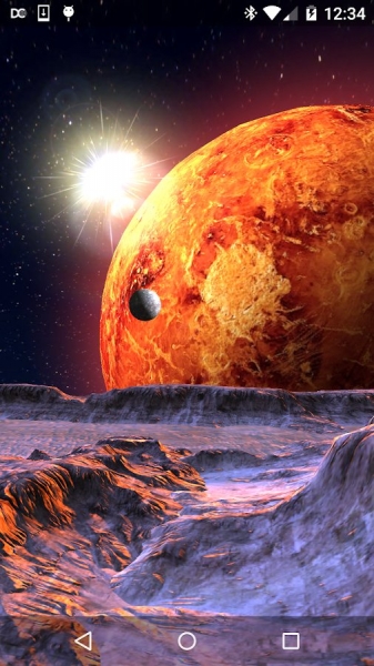 Planet X 3D Live Wallpaper
