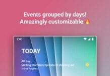 Home Agenda — Calendar Widget