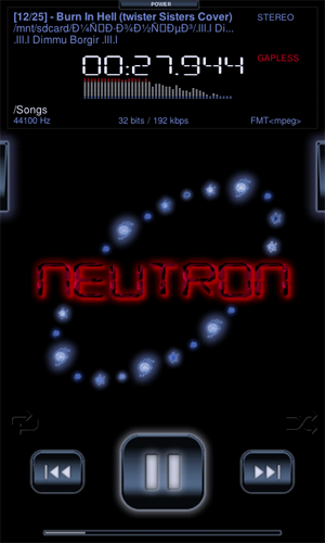 Neutron Music Player