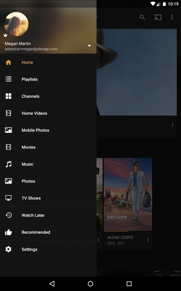 Plex for Андройд