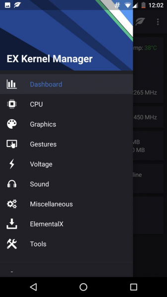 EX Kernel Manager