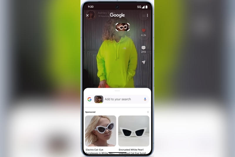 Google представила Circle to Search — поиск по всему, что есть на экране смартфона