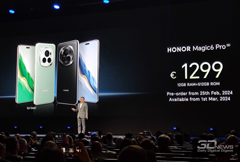 Honor представила глобальную версию Magic6 Pro — смартфон, которым можно разбить iPhone 15 Pro Max