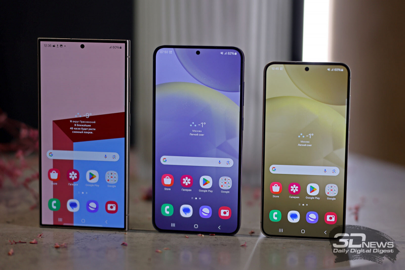 Samsung представила напичканные ИИ флагманы Galaxy S24, S24+ и S24 Ultra