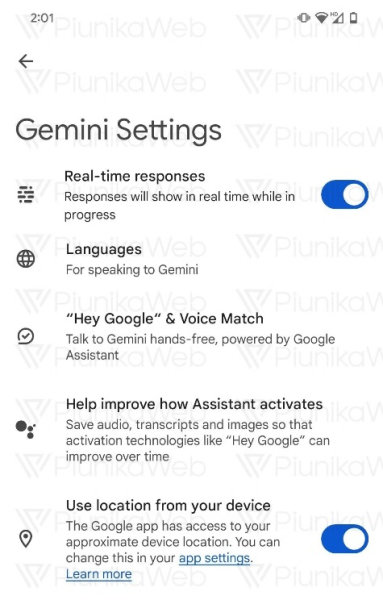 ИИ-приложение Google Gemini сможет отвечать на вопросы в реальном времени