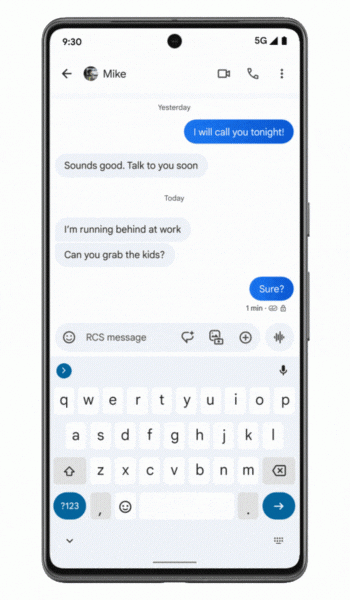 Google добавила редактирование RCS-сообщений и другие полезные функции в Android