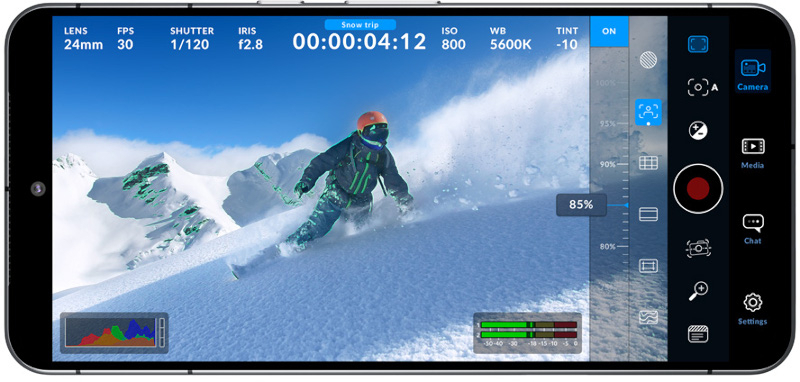 Мощное приложение для видеосъёмки Blackmagic Camera вышло на Android, но не для всех