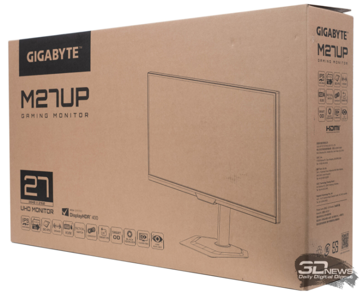 Обзор игрового 4K IPS-монитора Gigabyte M27UP: разнообразия ради