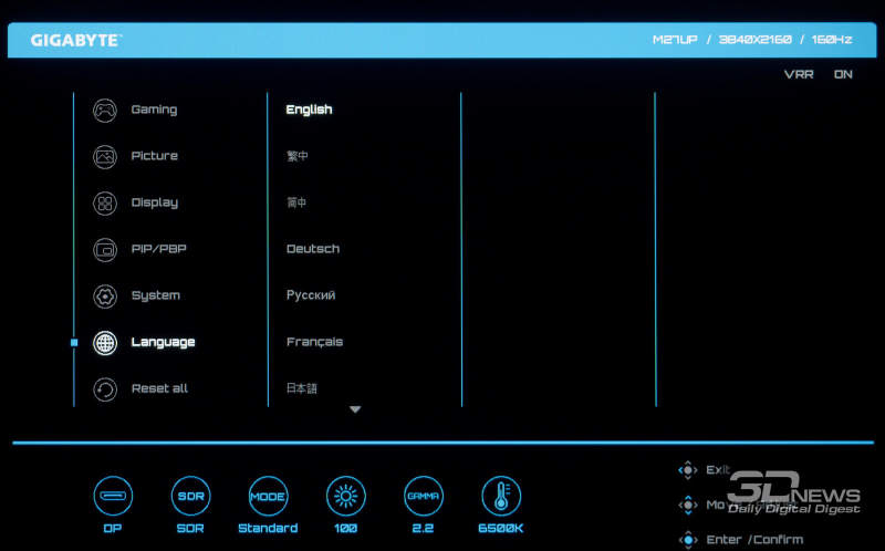 Обзор игрового 4K IPS-монитора Gigabyte M27UP: разнообразия ради