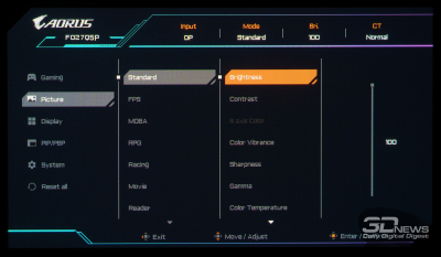 Обзор игрового QD-OLED WQHD-монитора Gigabyte AORUS FO27Q5P: на пределе возможностей