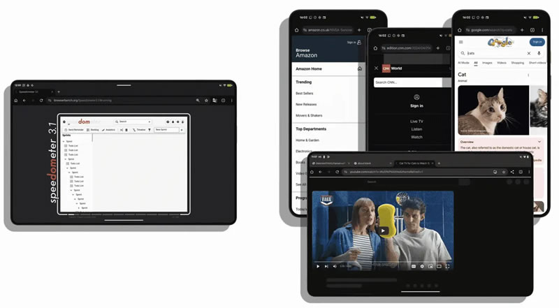 Google назвала Android в связке с Chrome самой быстрой платформой для веб-сёрфинга