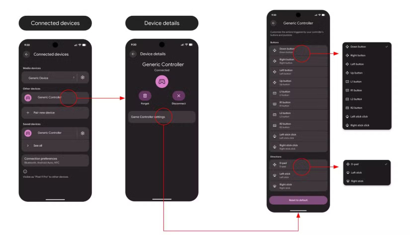 Google прокачает игровые способности Android 17, научив ОС переназначать кнопки геймпадов