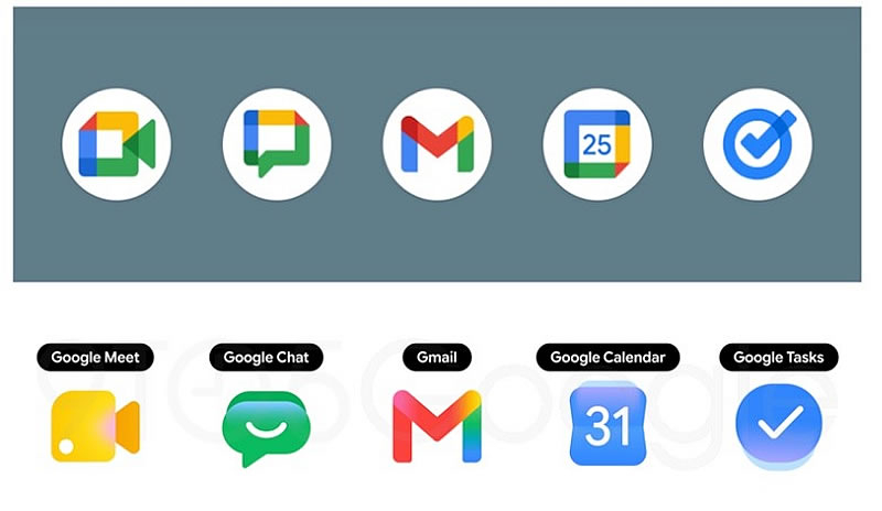 Google запустил масштабное обновление иконок своих сервисов — они станут более индивидуальными