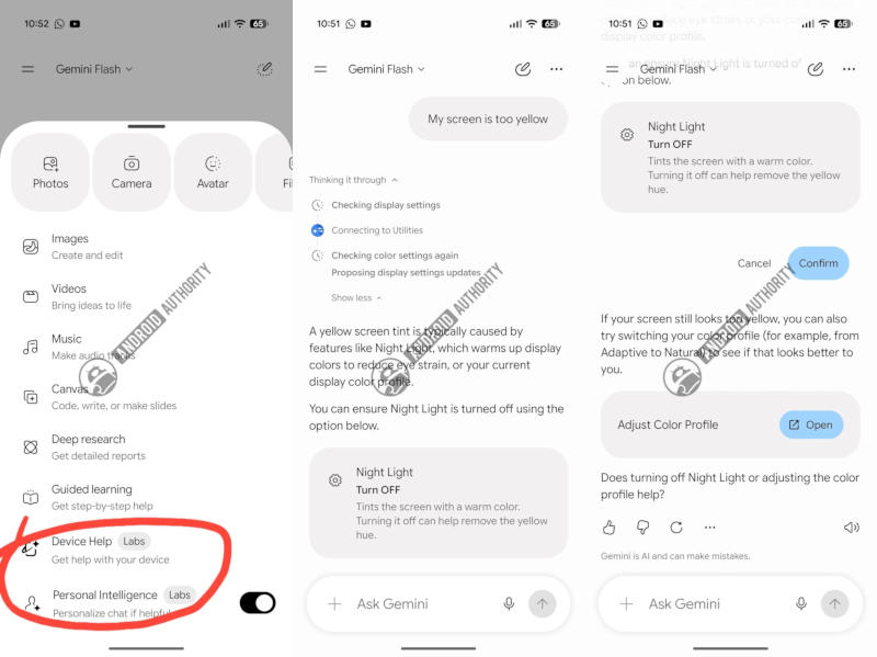 Google Gemini сможет сам находить проблемы в настройках смартфонов Pixel