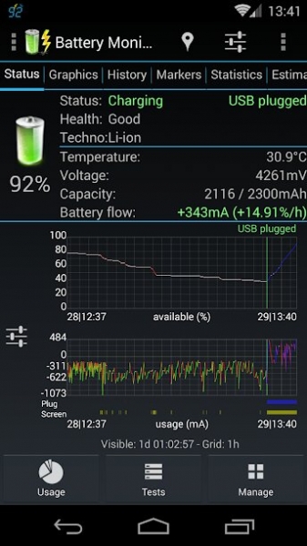 3C Battery Monitor Widget Pro