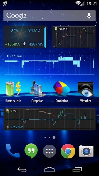3C Battery Monitor Widget Pro