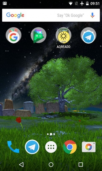 Nature Tree Milky Way